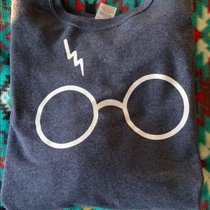 Harry Potter oversized crewneck Blue XXL